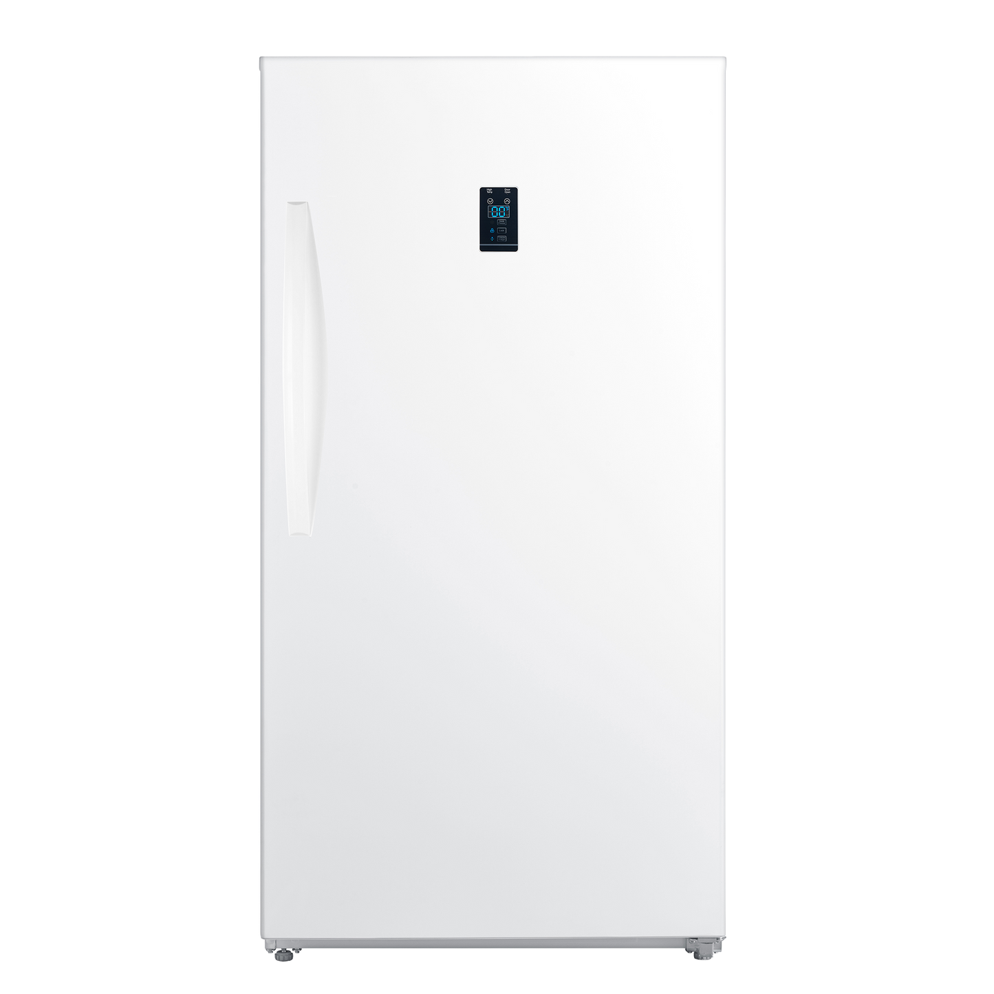 White upright convertible freezer refrigerator with digital control panel from Freezers and Kitchen appliances collection