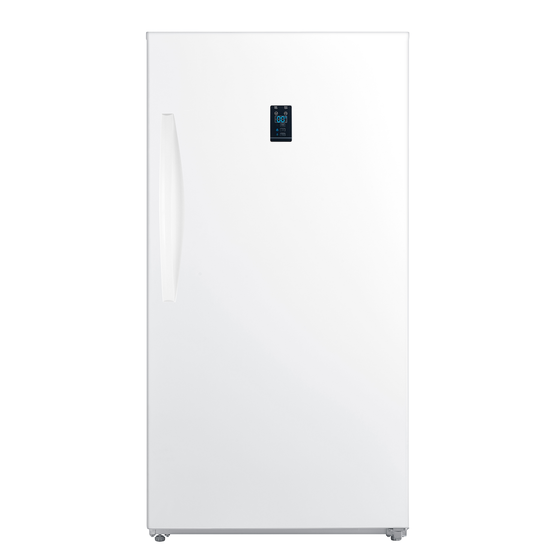 White upright convertible freezer refrigerator with digital control panel from Freezers and Kitchen appliances collection