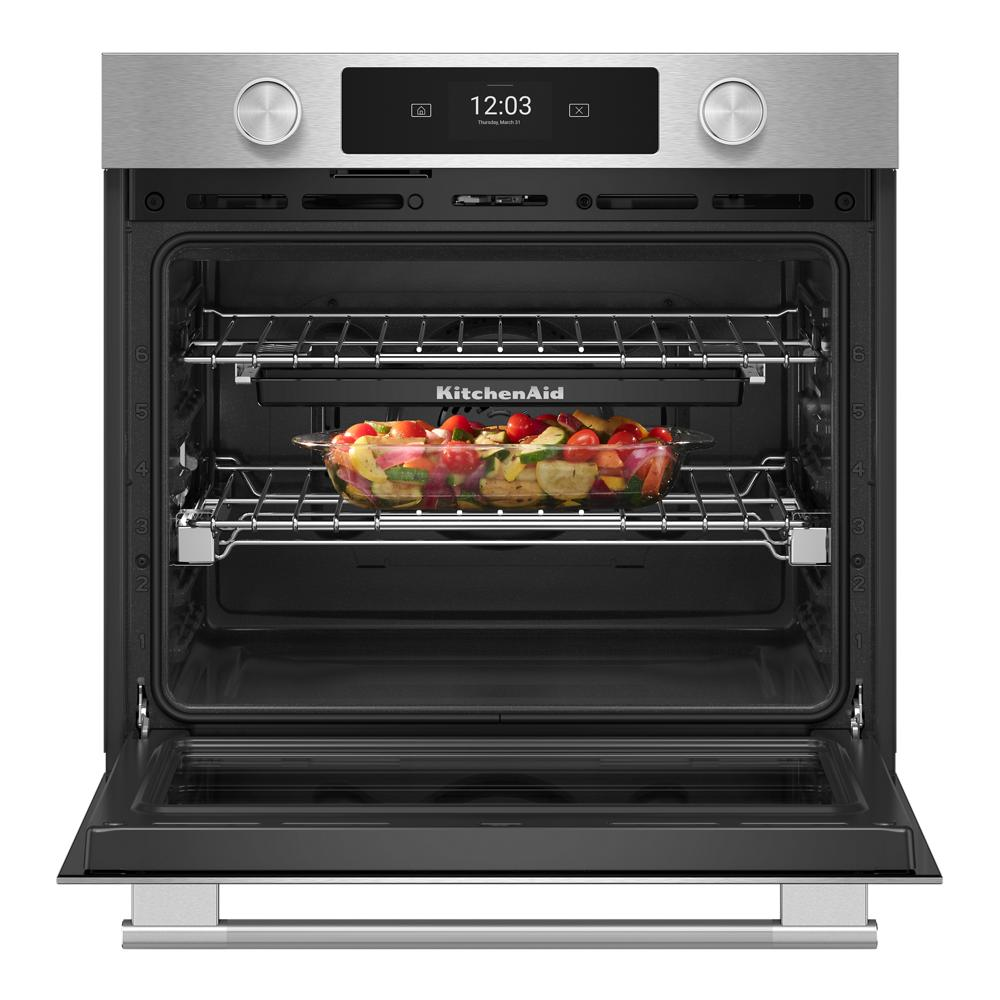 30-inch Smart Electric Single Wall Oven with Intelligent Cooking Camera - PrintShield™ Finish