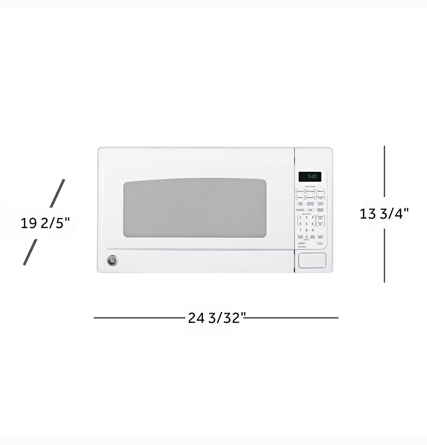 GE® 2.0 Cu. Ft. Capacity Countertop Microwave Oven
