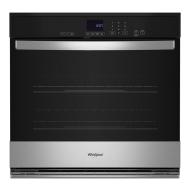 Built-in single wall oven with stainless steel and black glass front, digital control panel from Kitchen & Kitchenware collection