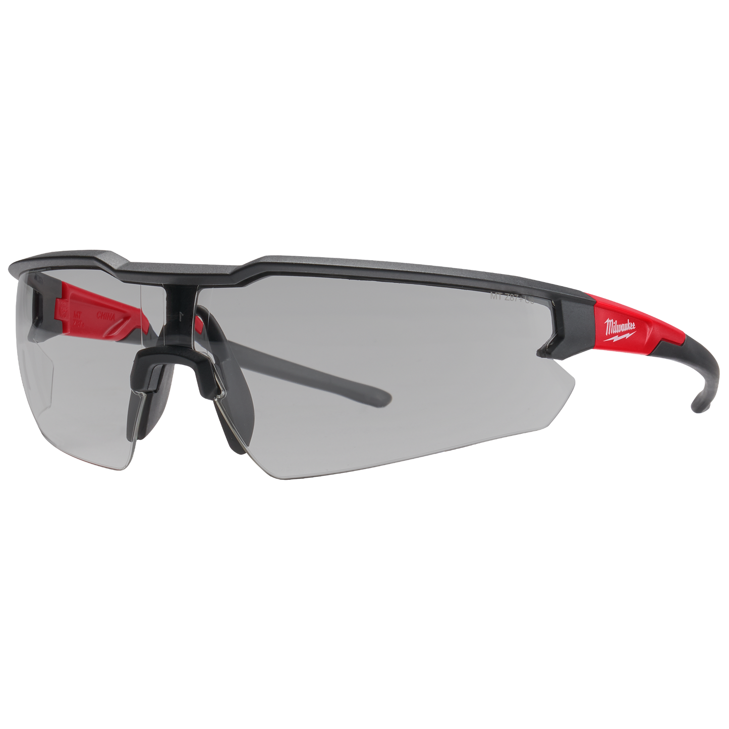 Milwaukee Safety Glasses - Gray Fog-Free Lenses