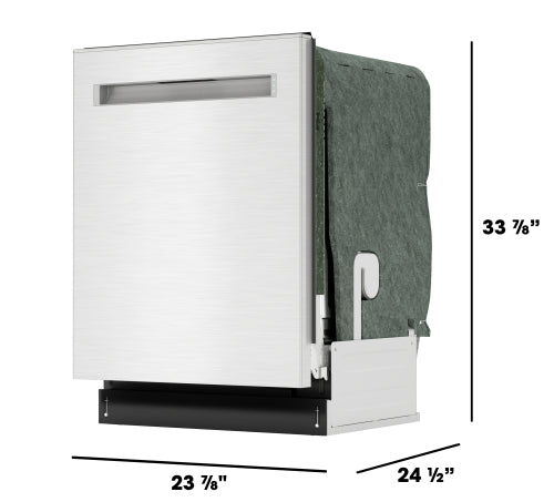24 in. Stainless Steel 47dB Dishwasher