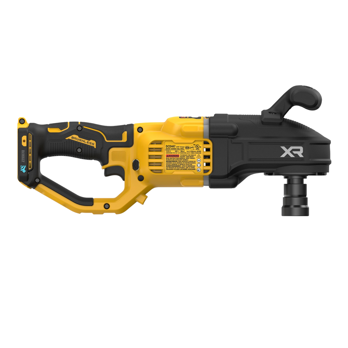 DEWALT 20V MAX* XR® Brushless Cordless 7/16" Quick Change Compact Stud & Joist Drill (Tool Only)
