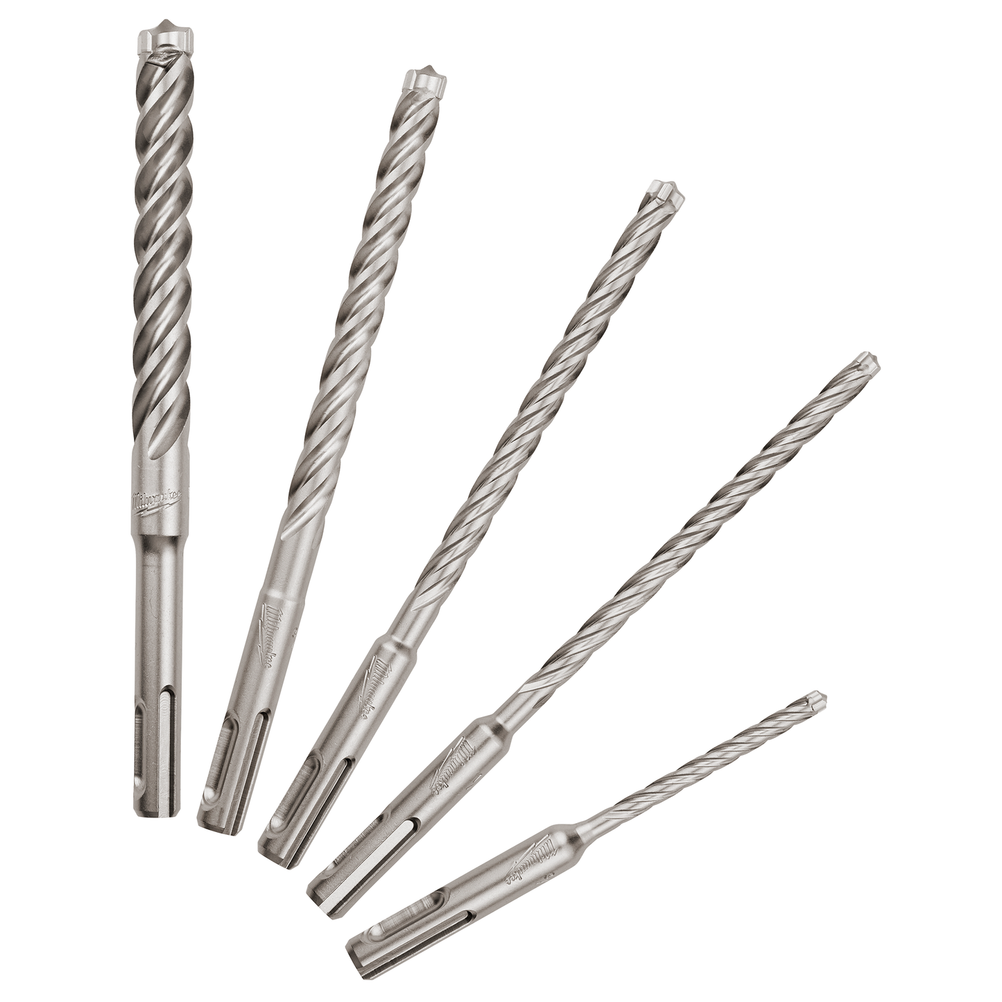 Milwaukee 5 PC SDS Plus 4CT MX4™ Set