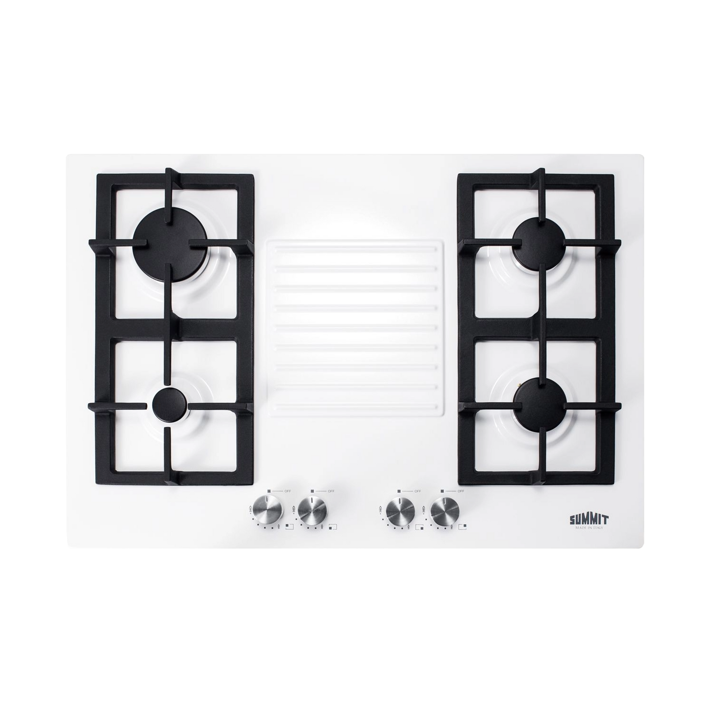 30" Wide 4-Burner Gas Cooktop
