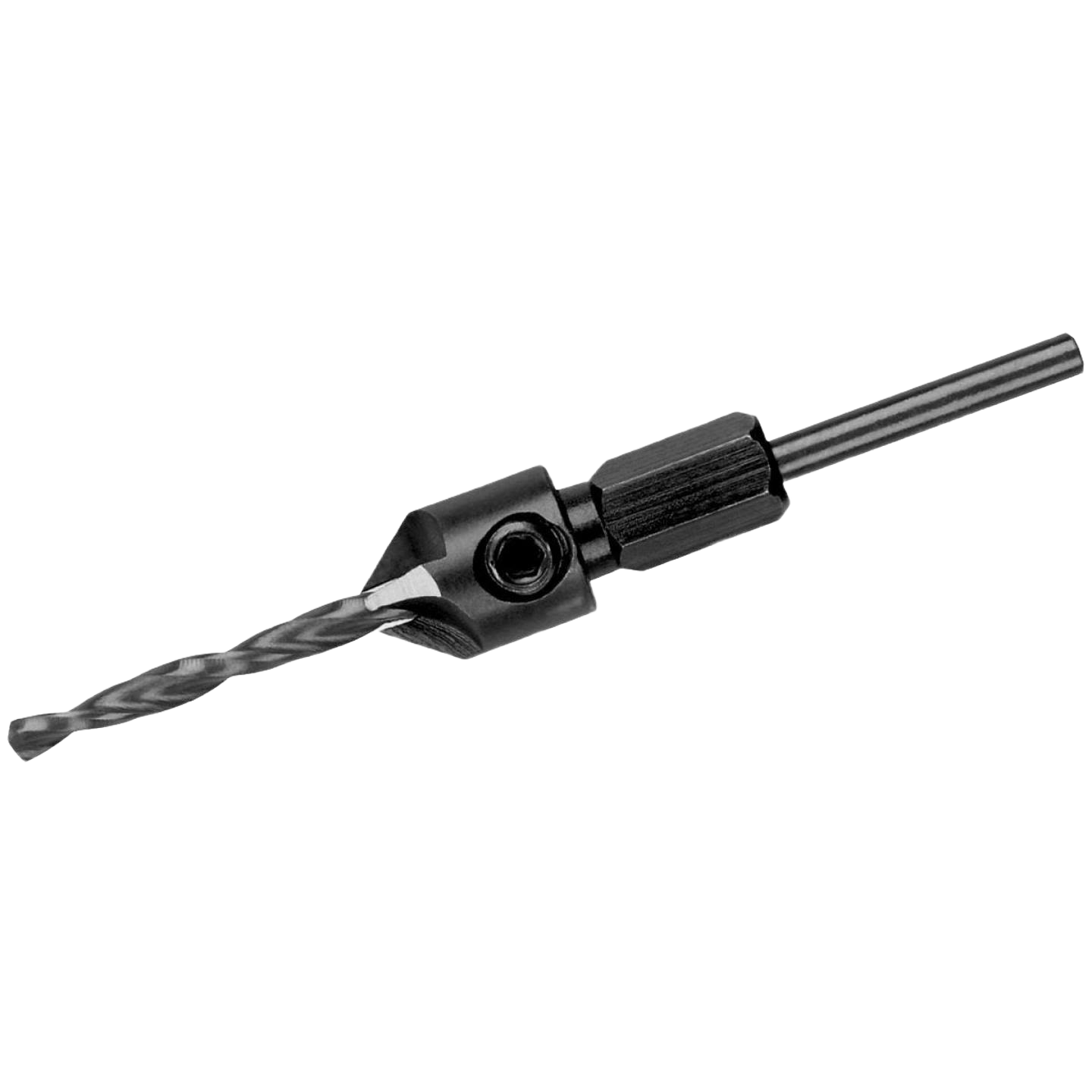 Black oxide multi-cutter drill bit with countersink attachment for power tool accessories in home improvement collections under $50