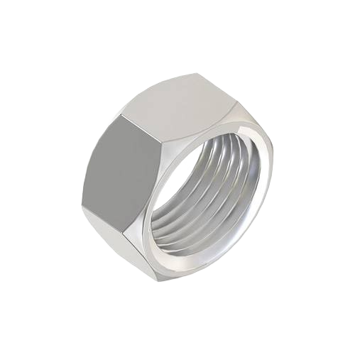 Hexagonal metal nut, 1 inch, for John Deere parts and hardware in home improvement and tools collections