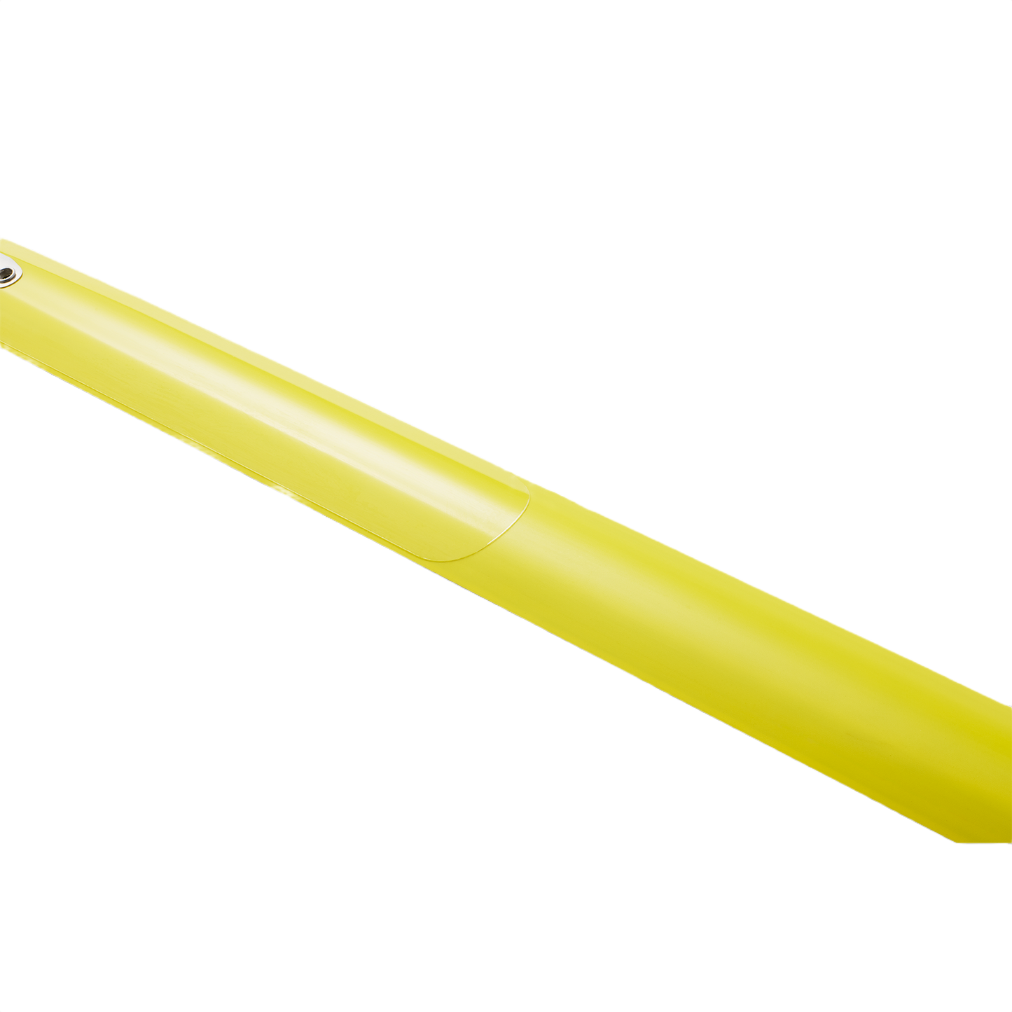 Yellow fiberglass measuring tape with metal clip and clear markings for tools and home improvement tasks