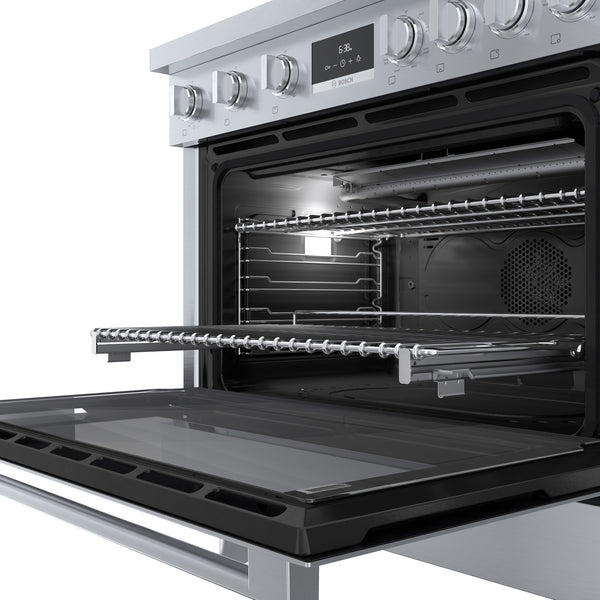 800 Series, Dual Fuel Freestanding Range, 36'', Stainless Steel
