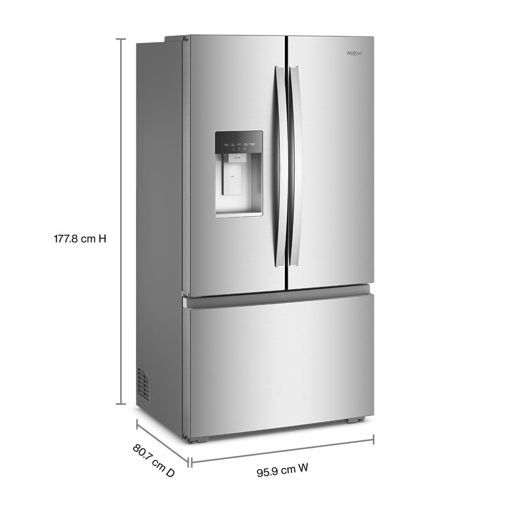 36-inch Wide French Door Refrigerator with Dual Ice Makers - 23 cu. ft.