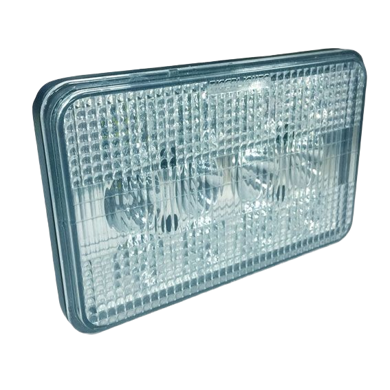 Rectangular clear lens headlight for John Deere equipment in parts and accessories for home improvement tools
