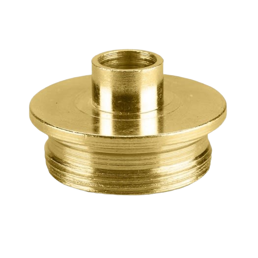 Brass router guide bushing for woodworking tools providing precise template routing and control under $50 and $100 collections