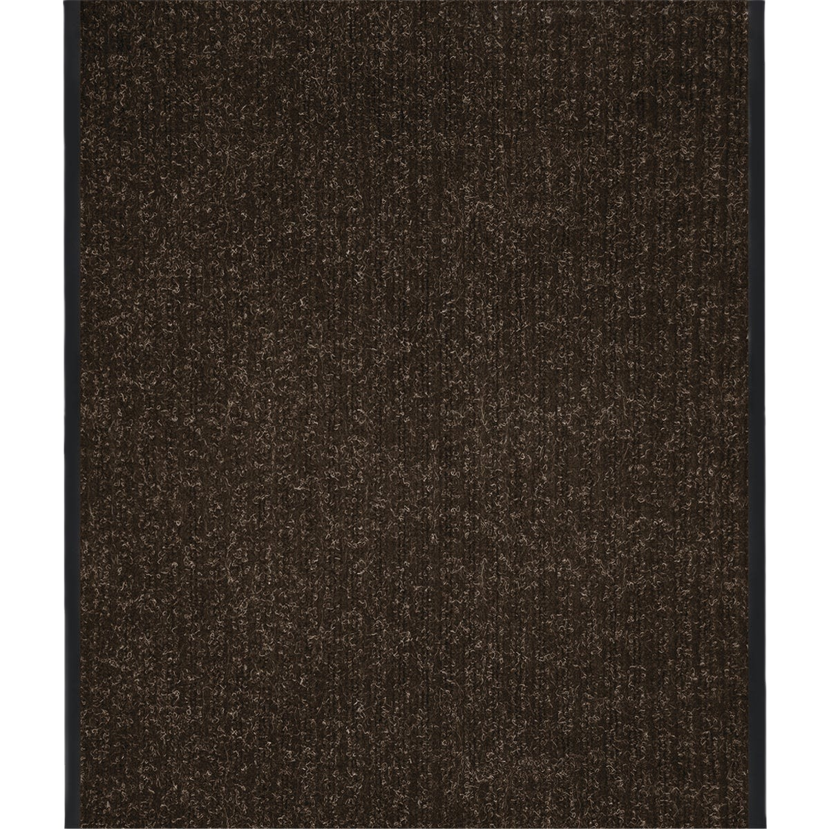 Dark brown textured carpet runner designed for durable floor protection in home improvement settings