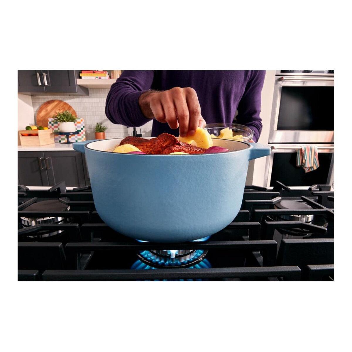 30" Gas-on-Glass Cooktop