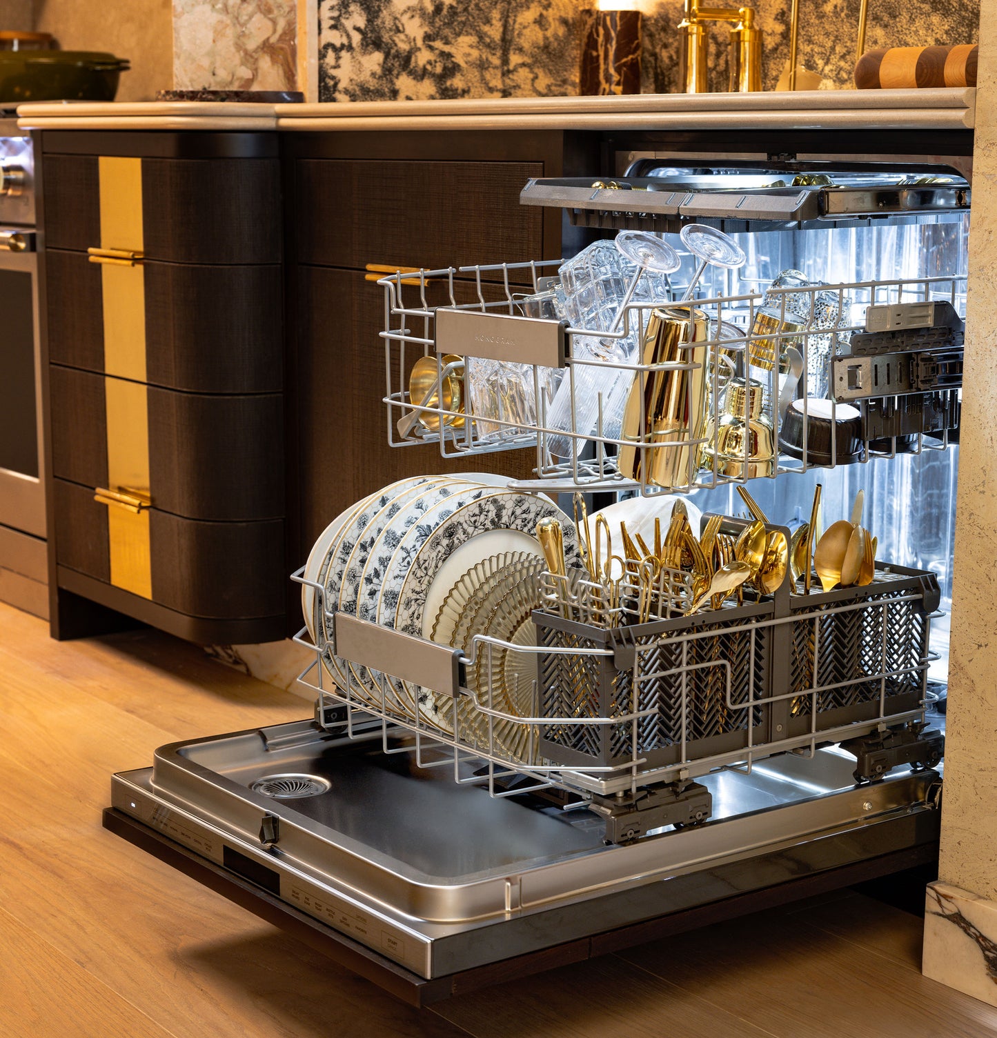 Monogram 24" Premium Fully Integrated Dishwasher - Panel Ready