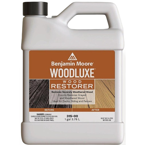 One-gallon container of wood restorer for exterior stains and wood finishing in home improvement projects under $50