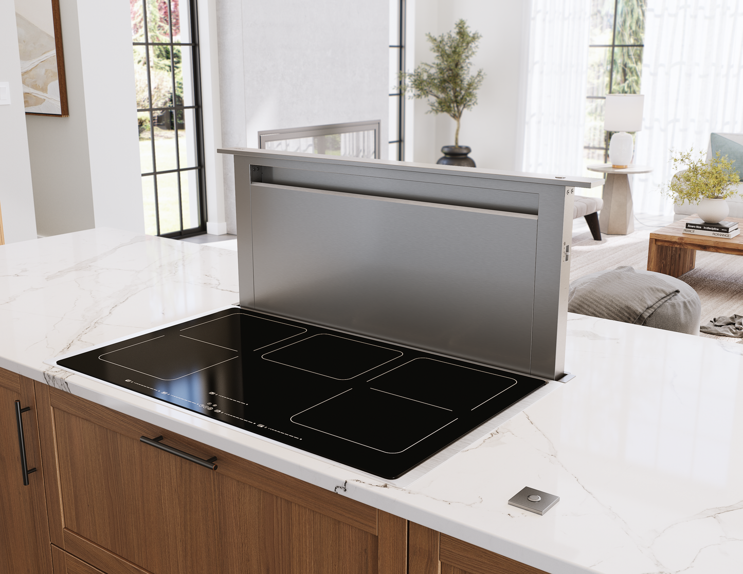 Treviso Downdraft, 14in Rise, 30in, SS