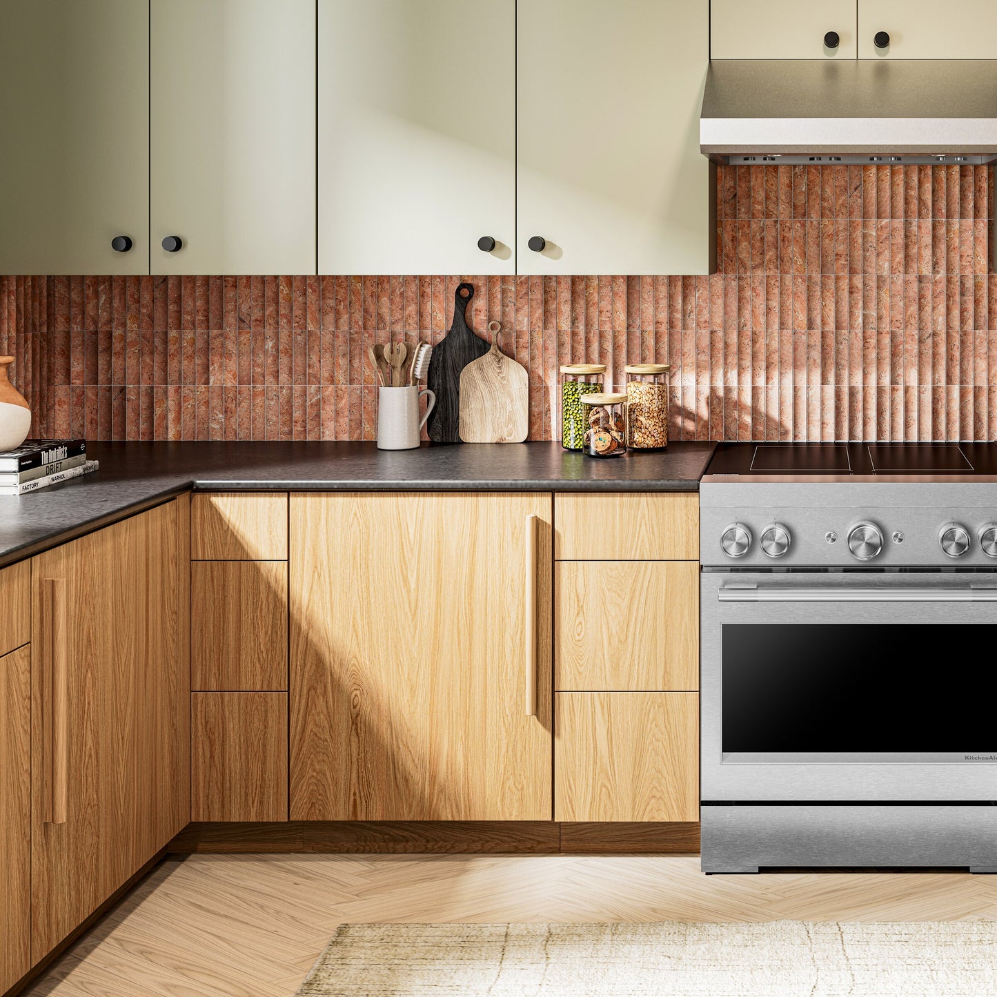 30-Inch 4-Element Induction Freestanding Commercial-Style Range with Air Fry