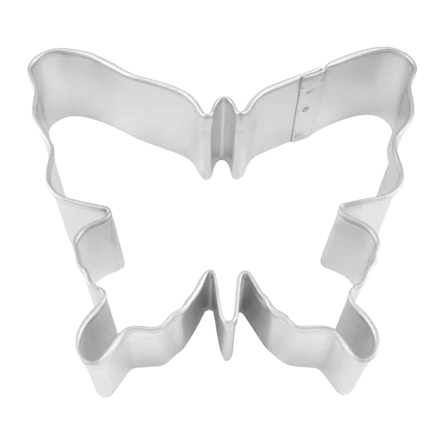 Butterfly-shaped tinplated steel cookie cutter for baking in kitchenware and kitchen gadgets collections under $50