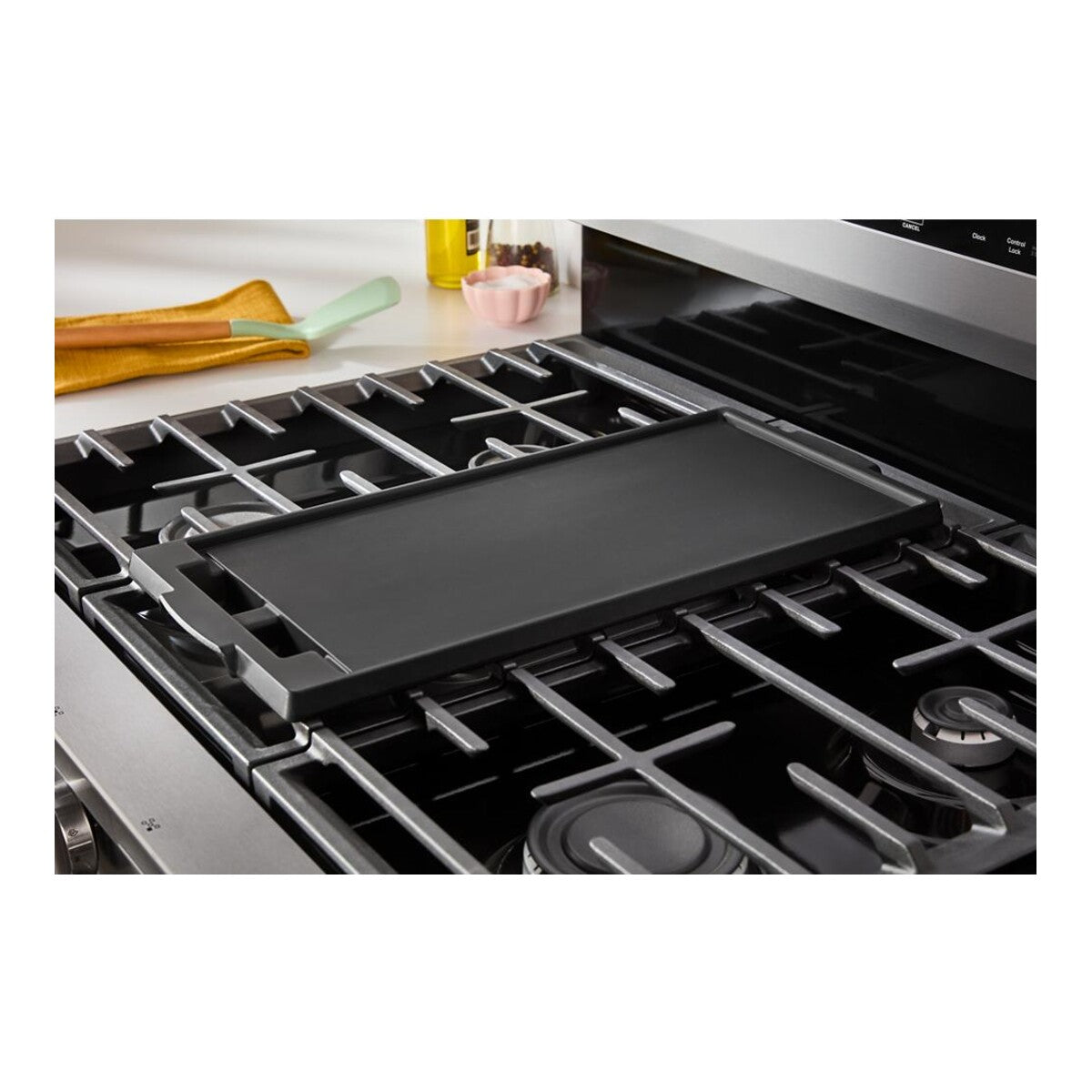 30-inch Gas Range with Air Cooking Technology, No Preheat Air Fry and Air Baking and Self Clean