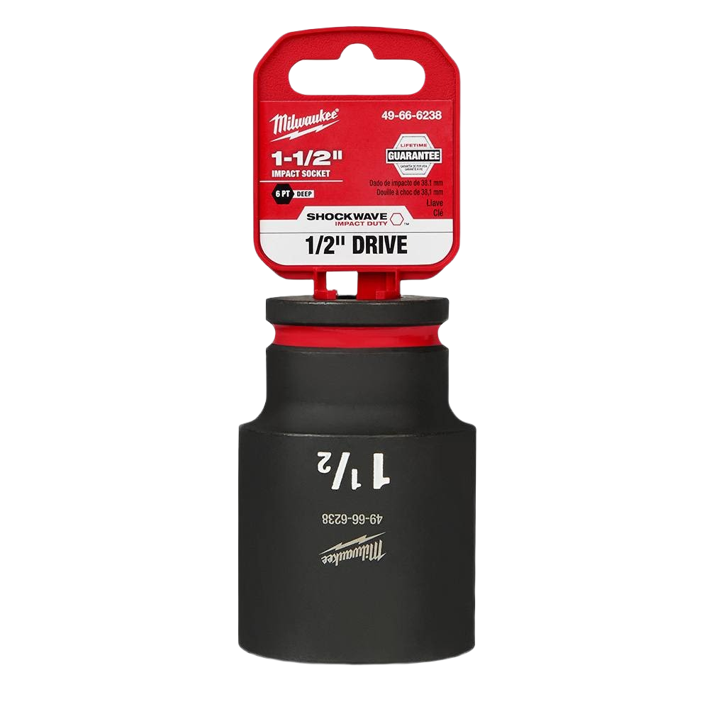 Milwaukee forged steel 1/2-inch drive deep 1-1/2-inch socket for impact duty in hand tools collection
