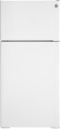 GE® ENERGY STAR® 16.6 Cu. Ft. Recessed Handle Top-Freezer Refrigerator