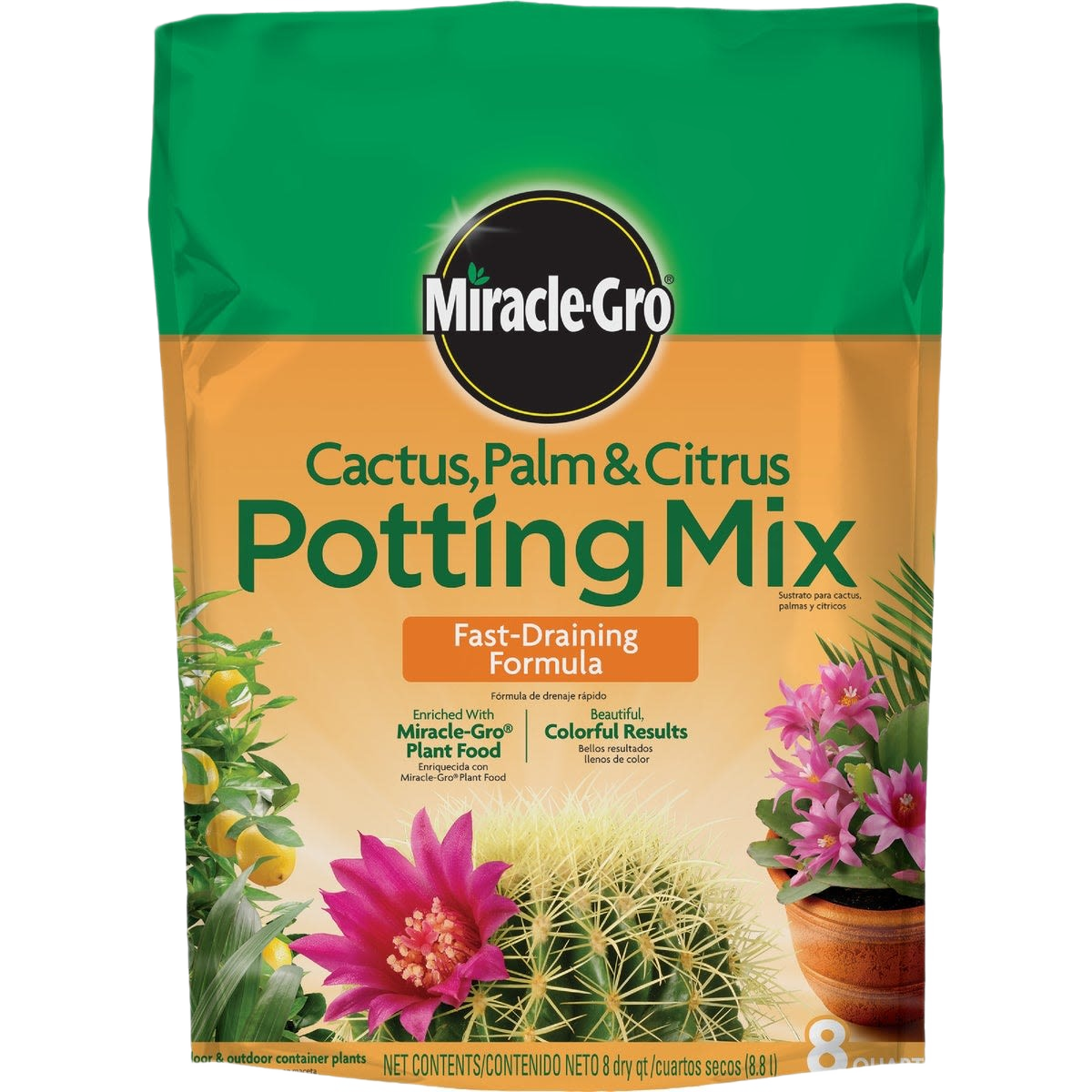 Miracle-Gro Cactus, Palm & Citrus Potting Mix 8 qts – Hartville