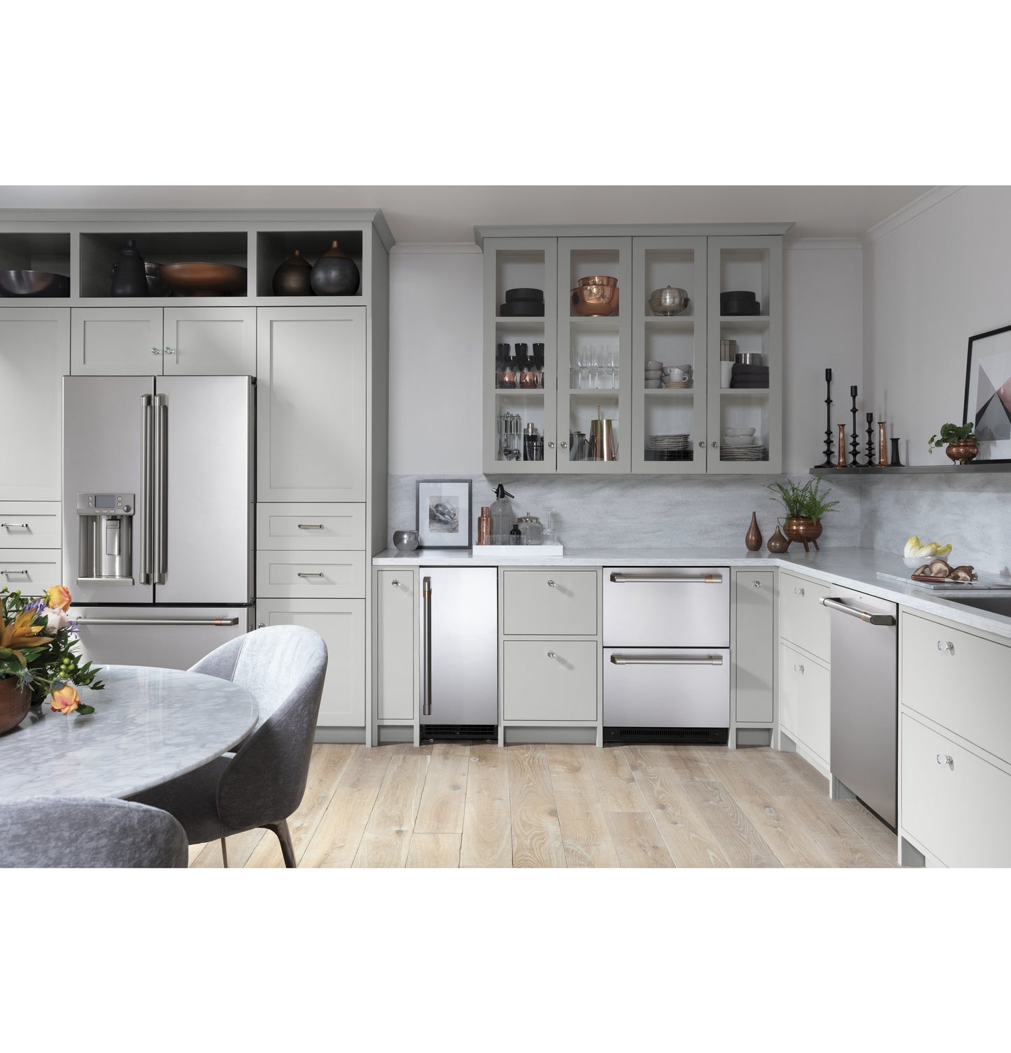 CAFÉ™ ENERGY STAR® 22.1 Cu. Ft. Smart Counter-Depth French-Door Refrigerator with Keurig® K-Cup® Brewing System