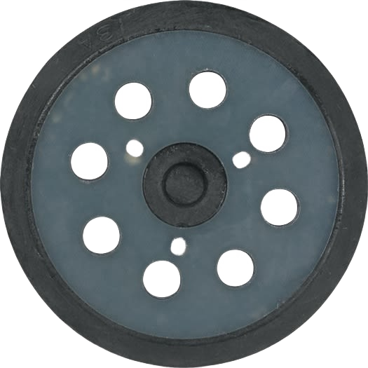 Round Makita hook and loop backing pad with holes for dust extraction in tools and parts under $50 collection