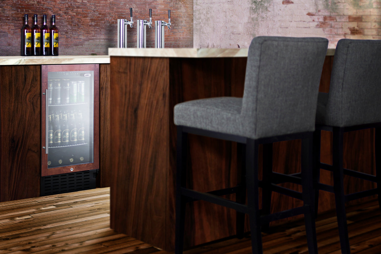 18" Wide Built-In Beverage Center (Panel Not Included)