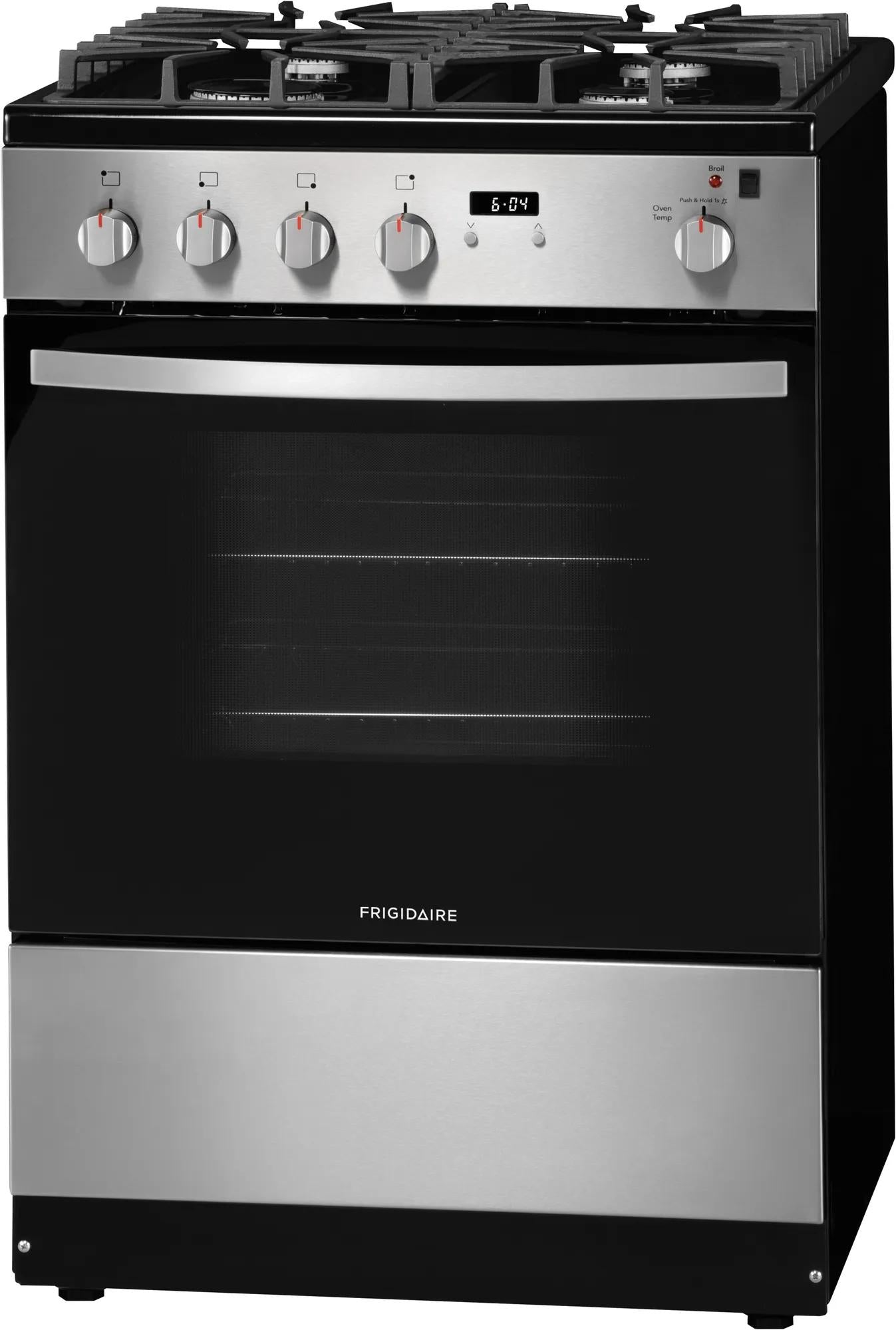 24" Front Control Freestanding Gas Range