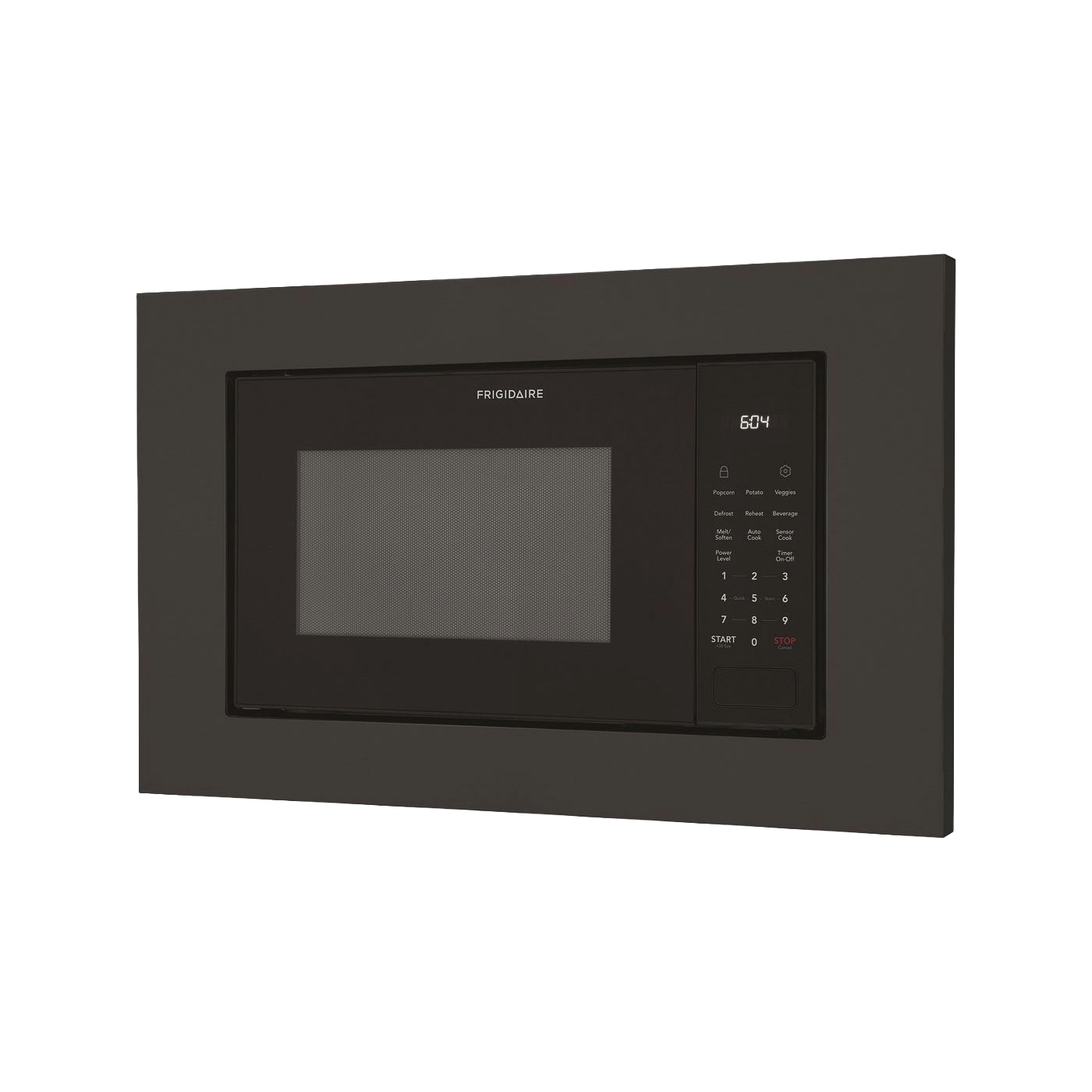 30" Black Stainless Steel Microwave Trim Kit