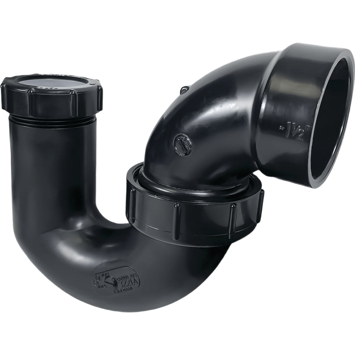 La Pattern Charlotte Pipe LA Pattern P-Trap – Durable ABS Plumbing Part ...