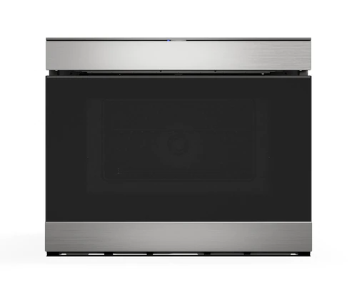 Built-in flat panel microwave drawer with stainless steel trim in microwaves and kitchen appliances collection