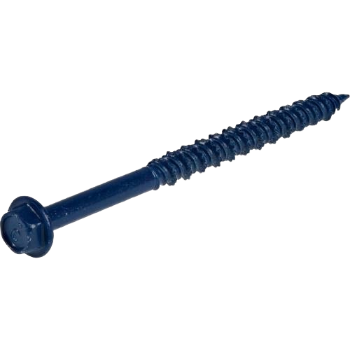 Blue power pro hex washer-head concrete screw anchor for hardware and fasteners under $100 collections