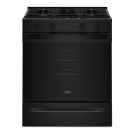 30-inch Gas Smart Range with Air Cooking Technology and Steam Clean