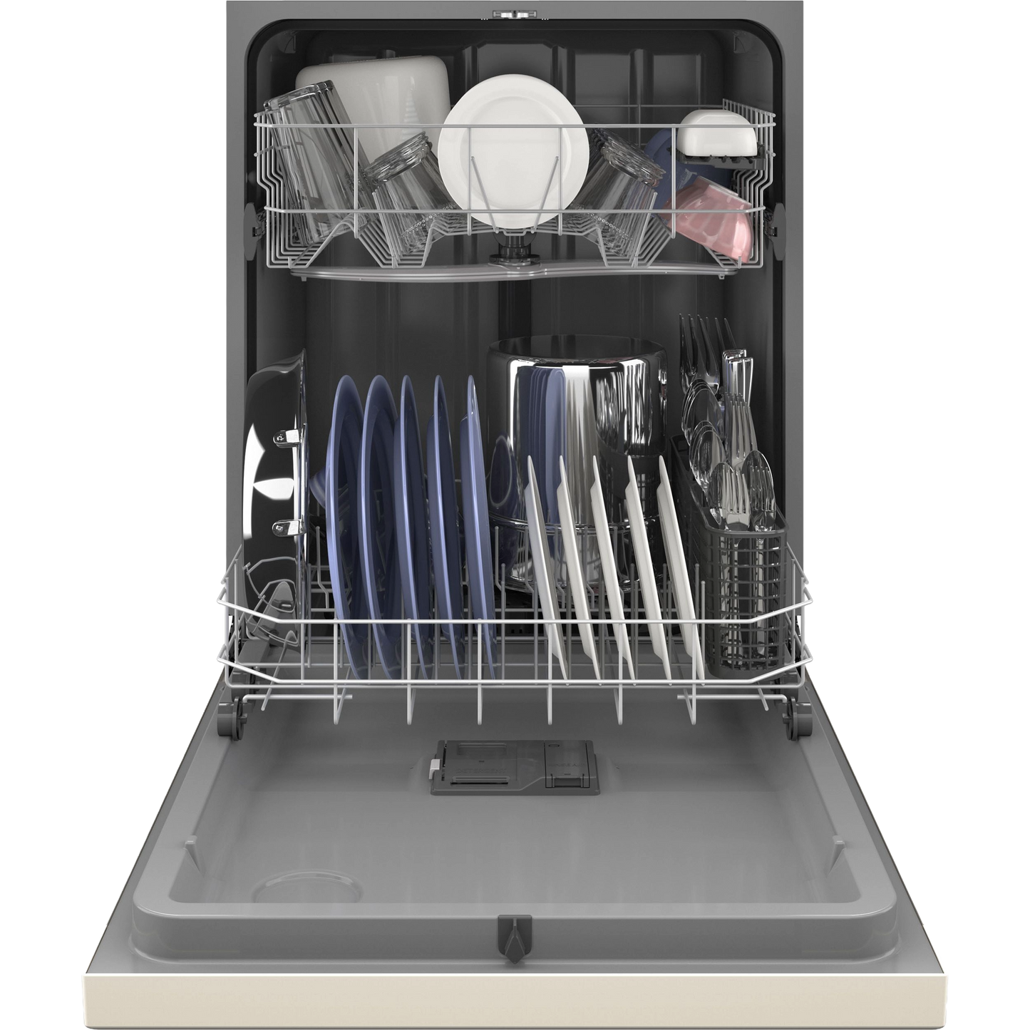 GE® ENERGY STAR® Dishwasher with Front Controls