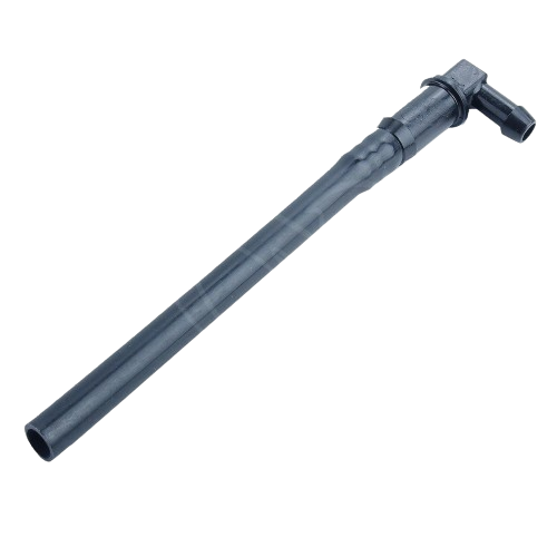 Black plastic fuel pickup tube with connector for automotive and John Deere parts and lubricants collections under $50