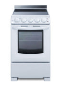 20" Wide Electric Smooth-Top Range