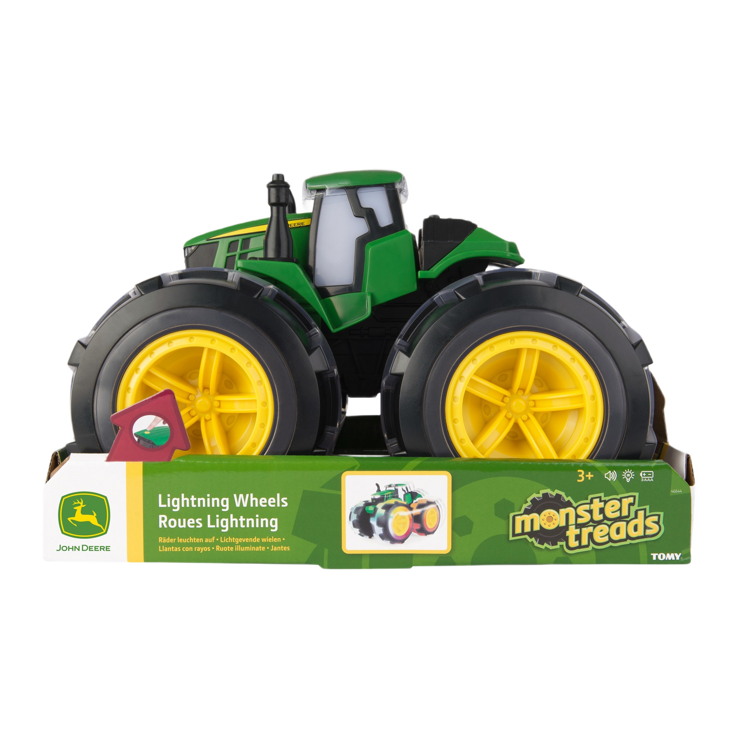 Tomy John Deere Monster Treads Lightning Wheels Tractor