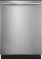 Built-in dishwasher with stainless steel tub and front, featuring CleanBoost™ technology from Kitchen & Kitchenware collection