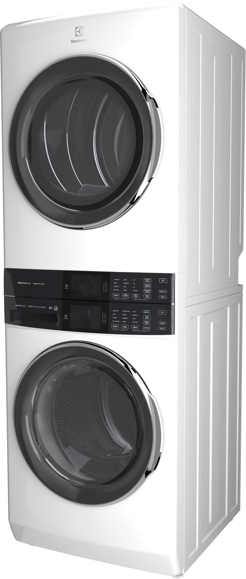 Laundry Tower Single Unit Front Load 4.5 Cu. Ft. Washer & 8 Cu. Ft. Gas Dryer