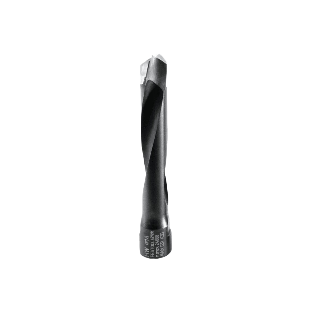 14mm Festool Domino Cutter bit for precise woodworking joinery in power tool accessories at Hartville Hardware