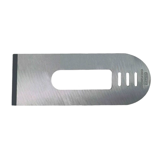 Stainless steel replacement blade designed for block plane tools and home improvement projects