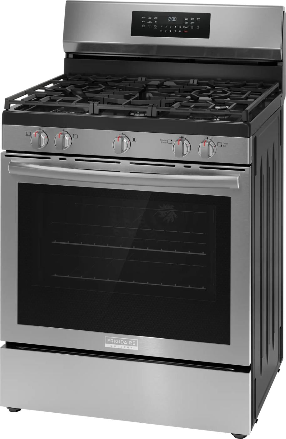 30" Rear Control Gas Range with Air Fry