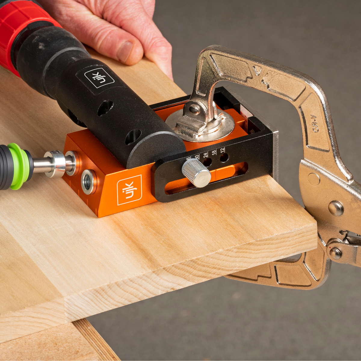 UJK Extraction Outlet for Pocket Hole Jig