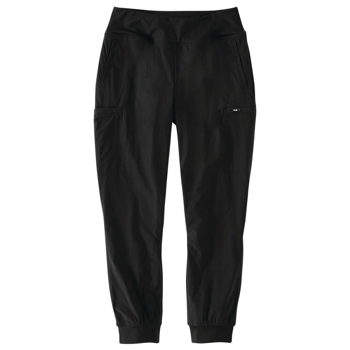 Carhartt Women's Carhartt Force® Relaxed Fit Fleece Lined Jogger - Black, Large