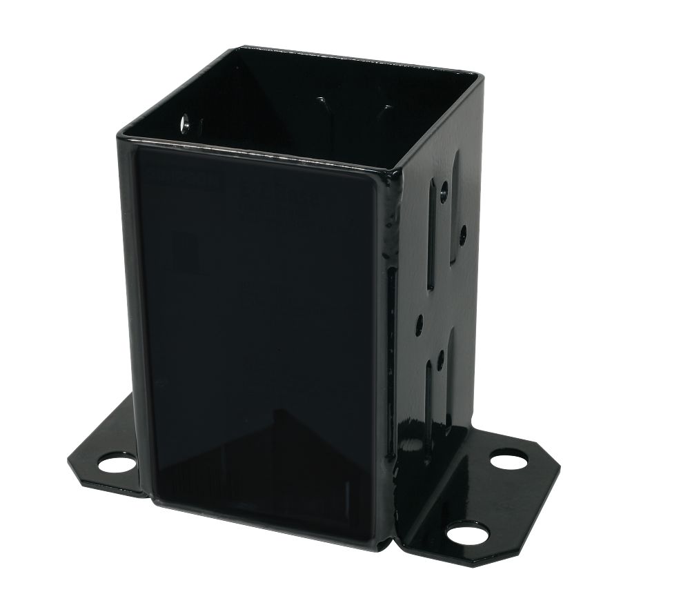 Simpson Strong-Tie FPBB44 4x4 E-Z-Fit Post Base, 12-Gauge Galvanized Steel