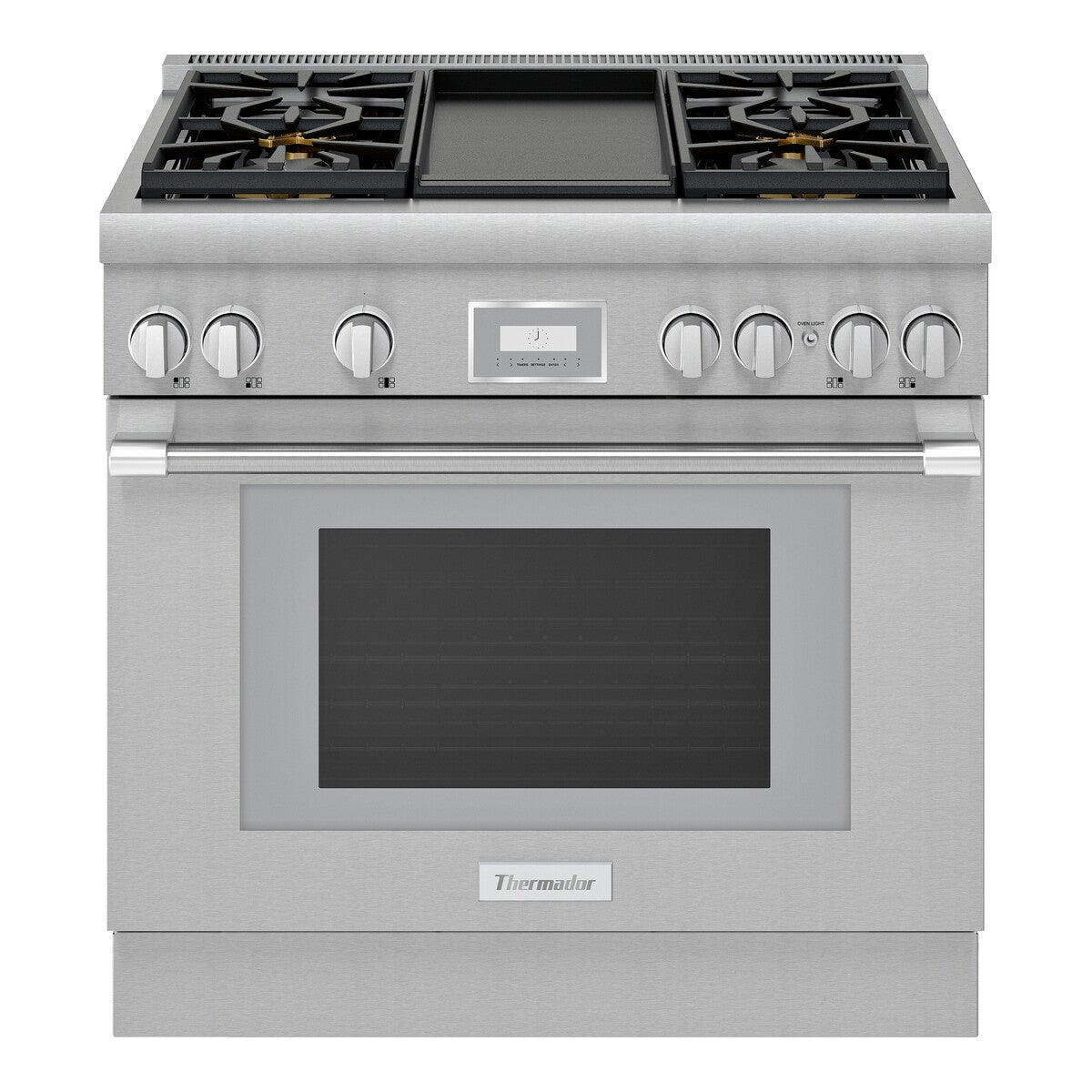 Gas Professional Range, 36'' Pro Harmony® Standard Depth, Stainless Steel